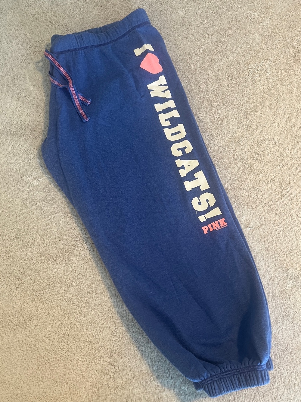 Pink Victoria’s Secret University of Kentucky UK Wildcats Collegiate Sweats L